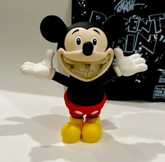 Ron English X Made By Monsters Rodent Grin (Bone Version) Mickey Mouse