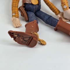 Disney Pixar TOY STORY Loose Lot 6 Figures Woody and Buzz Lightyear Thinkway