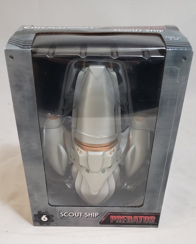 MISB PREDATOR CineMachines 6 SCOUT SHIP Alien Space DIE CAST Vehicle NECA 2016