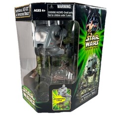 Star Wars Power of the Jedi POTJ Imperial AT-ST & Speeder Bike Paploo BRAND NEW
