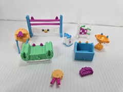 Happy Places Shopkins Pretty Pony Show Jumping Decorator’s Lot Of 8