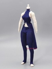 1/12 Female Tight Top Dress Pants Clothes Set For 6″ Romankey Action Figure Body