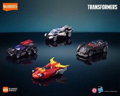 Blokees Wheels Transformers C01 Roll Out Sealed PDQ of 12 IN STOCK US SELLER NEW