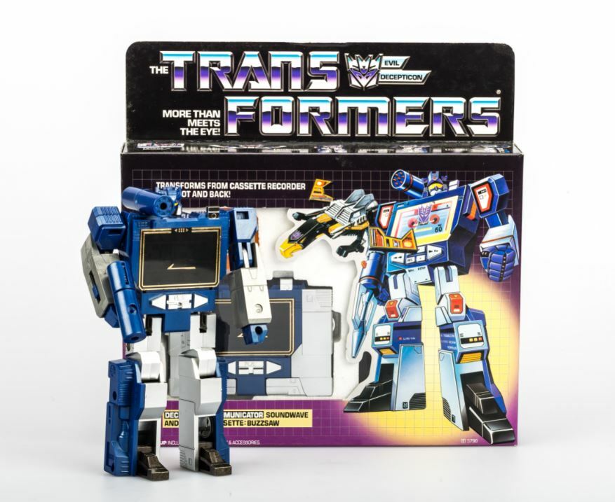 Transformers G1 Soundwave reissue brand new with buzzsaw action figure MISB Gift
