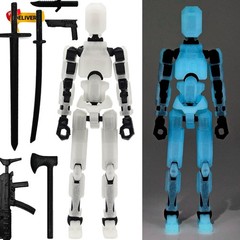 Pre-Assembled Titan 13 Action Figure – Soozafone’s Unique Glow-in-the-Dark Toy