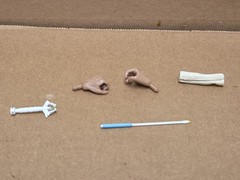 NECA Alien Ash 40th Anniversary 7″ Action Figure Missing Pieces * SEE PICS
