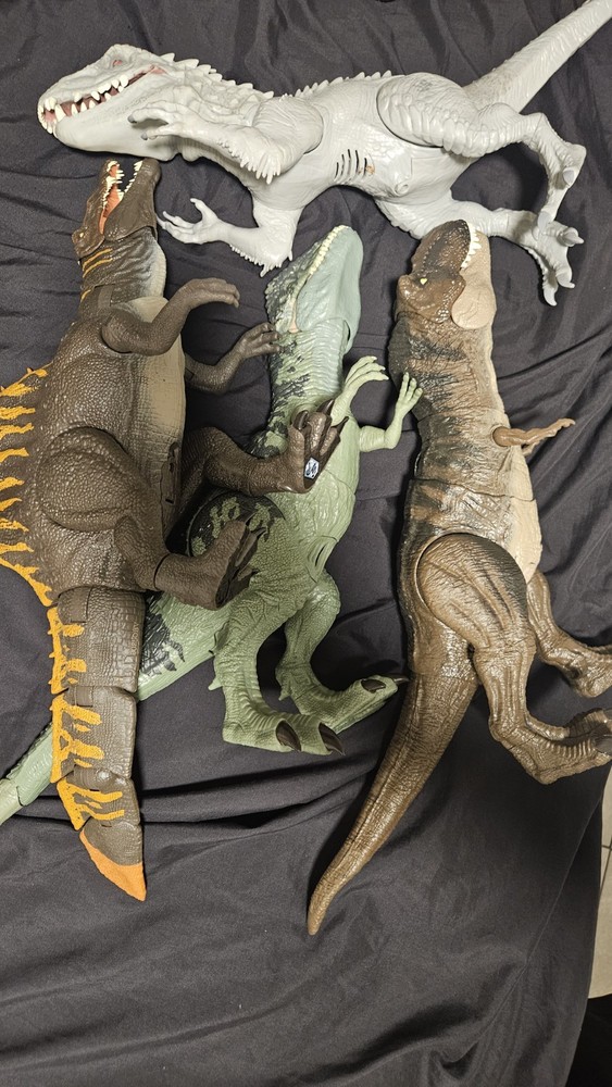 Jurassic World Park Dinosaur Action Figures Toy Lot
