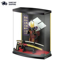Authentic 8.3in Takeda Shingen Samurai Armor with Stainless Steel Katana