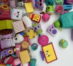 Shopkins Lot of Over 150 Figures 3 Dolls Toys from Mixed Seasons