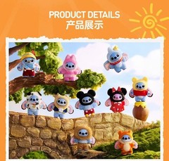 Minnie Angel- Disney Stitch Adventure Series Blind Box Figures Toy Plush Pendant