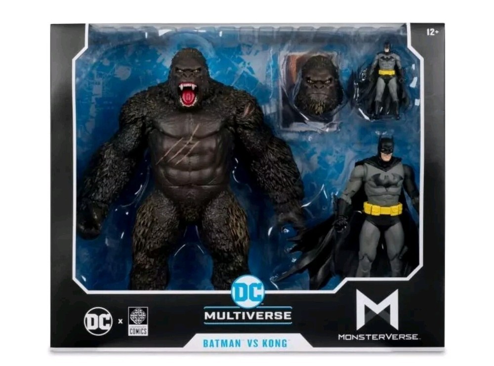 Justice League vs. Godzilla vs. Kong DC Multiverse Batman vs. Kong **IN-STOCK**