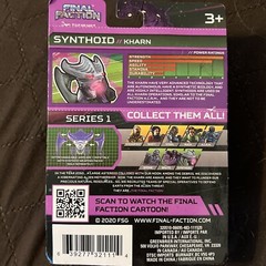 Final Faction Kharn Hive Class SYNTHOID Series 1 Action Figure Toy Unopened Pk.