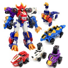 Dino Core Ultra D-Buster Tyranno Dinosaur Transform Robot Combiner Action Figure