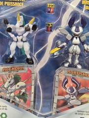 Vintage Rare Hasbro 2002 Medabots Acehorn Vs Rokusho Action Figure New