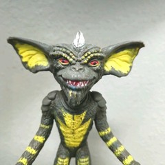 Vintage Gremlins Stripe & Gizmo Figures 1980’s PVC Bendable Action Figures