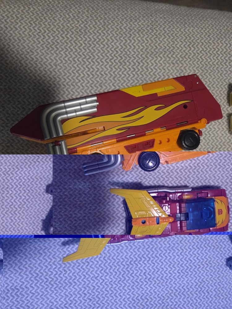 Transformers Kingdom Commander Class Rodimus Prime. No Blast Effects
