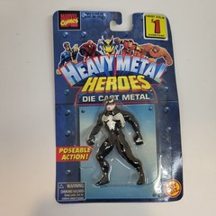 Marvel Comics Heavy Metal Heroes Die Cast Metal Figures 1997 LOT OF 12!