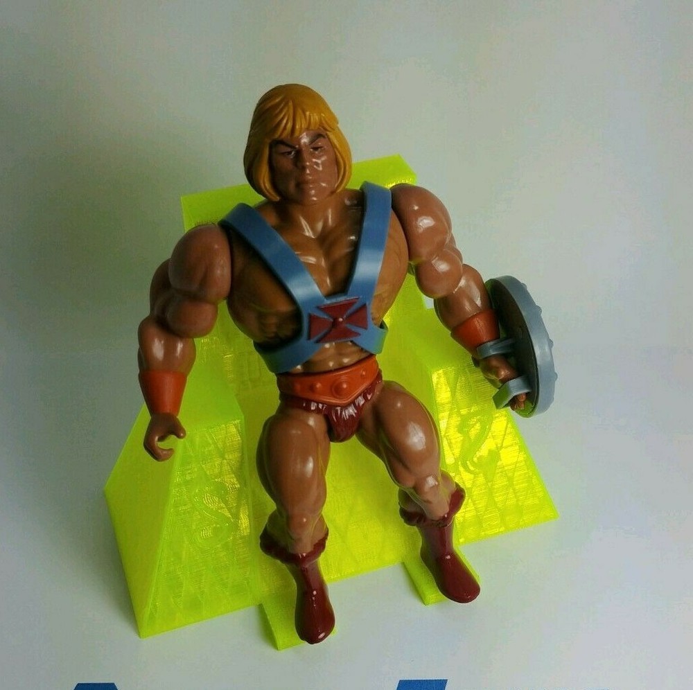 Throne 3d printed for king hiss comic bk ver color varies