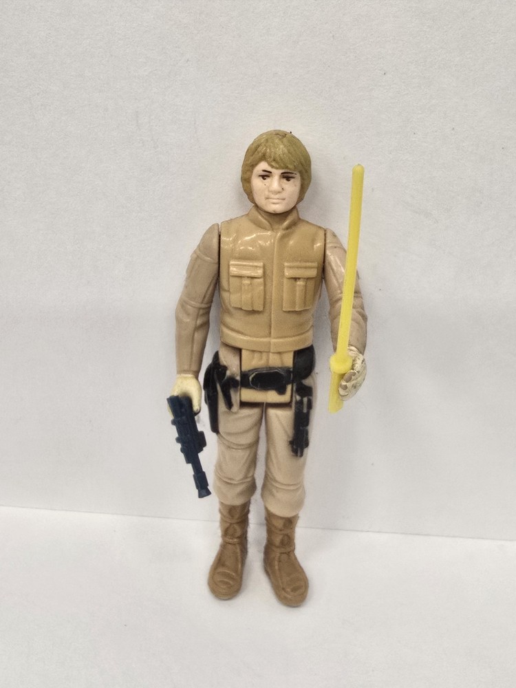 Vintage 1980 Kenner STAR WARS * Luke Skywalker Bespin * BROWN HAIR -COMPLETE R6