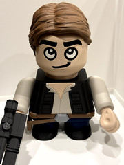 3D printed HAN SOLO & CHEWBACCA custom chunky figure – 6.5 inches – Star Wars