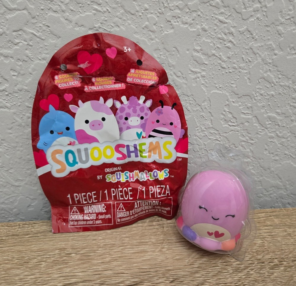 Squishmallows SQUOOSHEMS Valentine’s Day Squad Figures YOU PICK + Combined Ship