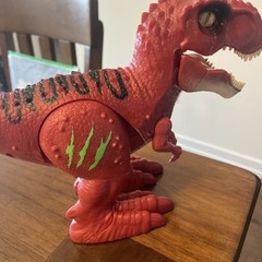 T-Rex Red Roaring Walking Lights Up Dinosaur Zuru Inc.