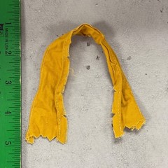 KC-SF-MID: 1/12 Yellow Fabric Wired Scarf for Bandai S.H.Figuarts Izuku Midoriya
