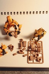 Bunny 13 | 3D Printed Rabbit Robot Action Figure Articulated Dummy 13 Companion