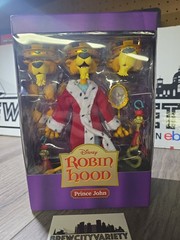 Super7 Disney Ultimates Series 1 : Robin Hood : Prince John Figure MIB