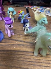 My Little Pony Toy Lot, 19 Various Ponies & Sizes, Used