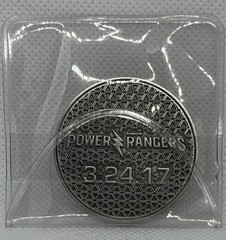 New York Comic Con Exclusive Power Rangers Movie Coin 2017 NYCC exclusive
