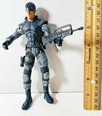Metal Gear Solid Snake Action Figure McFarlane 1999 PLZ READ