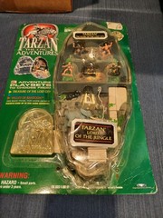 Tarzan: The Epic Adventures Micro Action Playset Treasure of the Lost City 1995