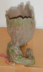 SAN DIEGO COMIC CON MARVEL GUARDIANS OF THE GALAXY BABY GROOT PLANTER, NOS