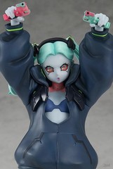 Cyberpunk Edgerunners Figure The Gun Rebecca Anime Figure W/ BOX