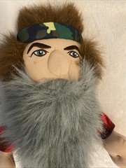 Duck Dynasty Uncle Phil Stuffed Toy Doll Plush A&E Show Collector Item Camo