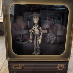 Toy Story D23 expo Woody’s Roundup Marionette. Rare