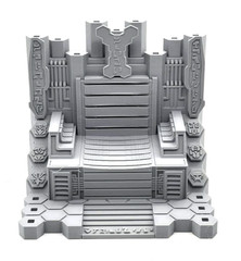 Transformers War for Cybertron Siege Throne 3d Printed PLA Gray
