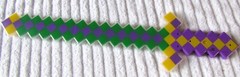 23″ Light & Flashing Mine Craft Play Sword.
