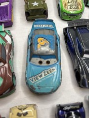 Disney Pixar Cars Huge Lot Of 33 Die-Cast Metal Plastic 1:43 1:55 Scale *Read*