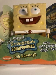 Vintage Nickelodeon Mattel Eye-Poppin’ Talking Spongebob Squarepants. See Desc