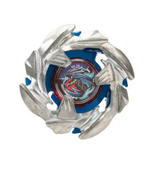 Beyblade BX-34 Cobalt Dragoon Blue Silver Spinning Top Gyro Toy w/Left Launcher