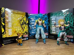 2026 SDCC Ex. SET OF 3 Dragon Ball: Gogeta, Gotenks, Son Goku S.H. Figuarts