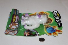 SEALED Heroes of Goo Jit Zu Abominable Snowman Yeti 5″ figure White Purple MISP