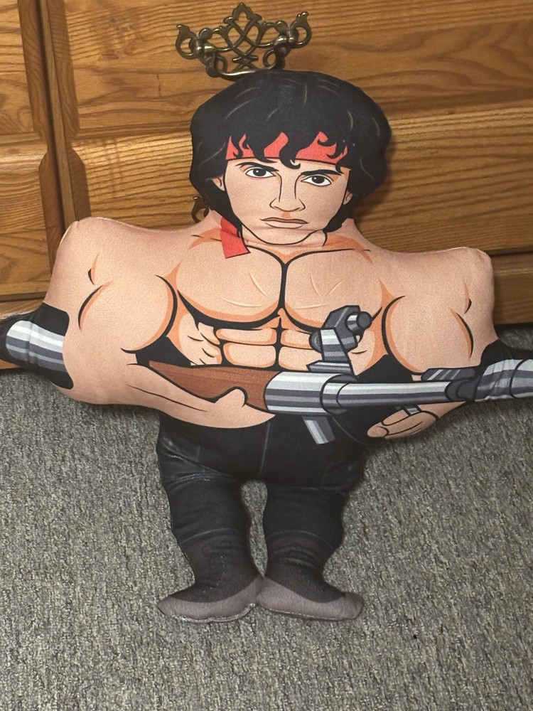 Sly Stallone RAMBO First Blood Part Two Pillow