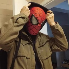 Marvel Spider Man Miles Morales Electronic Mask Moving Eyes Remote Control Cospl
