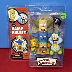 McFarlane The Simpsons Kamp Krusty Bart & Krusty Series 1 New 2007