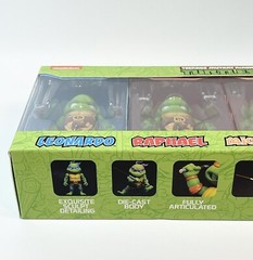 2016 Herocross Teenage Mutant Turtles Mini Metal Action Figures 4 in 1 NIB