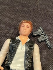 Star Wars Vintage 1977 Han Solo Small Head Complete Original 1st 12 Kenner *READ