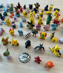 Lot of 85 Mini Pokémon RL & RLW 1″ PVC Figures Pikachu, Mewtwo, Eevee & More 06